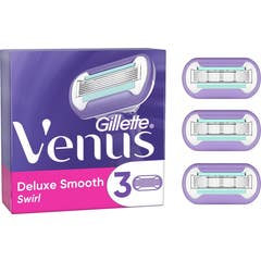 Gillette Pack Venus Smooth Swirl Carregador 3 Recargas