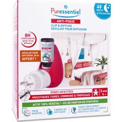 Puressentiel Kit Difusor Ultrassónico Clip & Diffuse