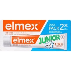 Elmex Anticáries Pasta Dentes Junior 6-12 Anos 2x75 ml