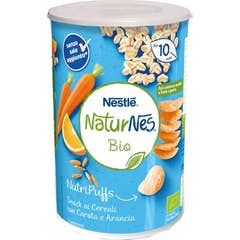 NaturNes NutriPuffs Zanahoria y Naranja 5 Sobres