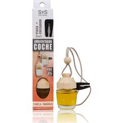 Sys Aromas Ambientador para Automóvel Style Canela Laranja 7 ml
