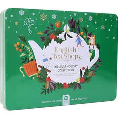 English Tea Shop Organic Set Lata Natal Verde 36 Saquetas