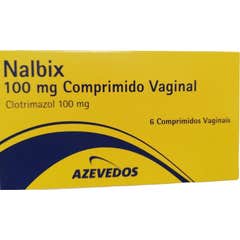 Azevedos Nalbix Clotrimazol 100mg Vaginal 6comp