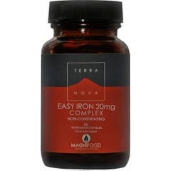 Bisglicinato de Ferro da Terra Nova 20mg 50 Cápsulas