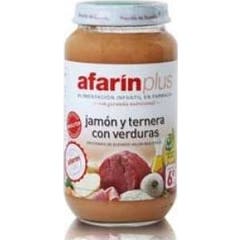 Afarin e legumes de vitela com presunto 250g