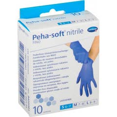 Peha-Soft Guantes Nitrilo Fino Pequeños 10uds