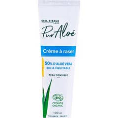 Pure Azure Sky Cream Aloe - Barbear orgânico - Native Aloe Vera 50% 100Ml