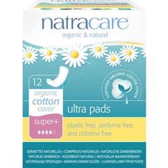 Natracare Ultra Super Plus Algodão Orgânico 12 pcs