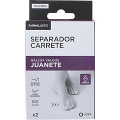 Farmalastic Separador Carrete Joanete Tamanho Único 2 Unidades