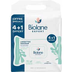Biolane Expert Toalhetes Suaves Sem Perfume 5x60 unid.