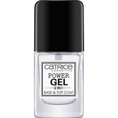 Gel de Limpeza Catrice Power Gel esmalte 2In1 Base&Topcoat 10,5ml
