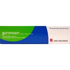 Jaba Recordati Guronsan 400mg + 500mg + 50mg 20comp