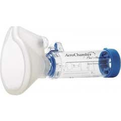 Aerochamber Plus Flow-Vu cámara de inhalacion adulto 1ud