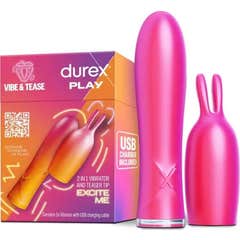 Durex Vibe & Tease Coelhinho Vibratório 2 em 1 1 Unidade