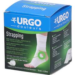 Urgo Strapping Fita Adesiva Elástica 2,5 m x 3 cm
