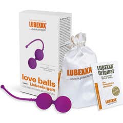 LUBEXXX Bolas de amor moradas