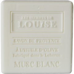 Secreta Louise Jabón Almizcle Blanco 100g