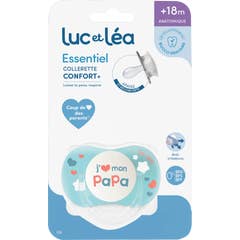 Luc Et Léa Chupeta Anatómica com Argola J'aime Mon Papa 1 unid.