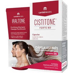 Cistitone Pack Forte Bd 60caps + Iraltone Champô