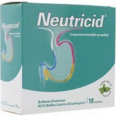Neutricid Stomach Quebra Caixa de 18 Packs de Armas de Hortelã