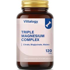 Vittalogy Triplo Magnésio 120 cápsulas