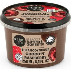 Organic Shop Esfoliante Corporal de Cacau e Framboesa Choco'n'Raspberry 250 ml