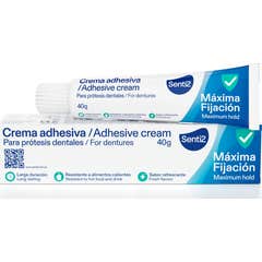 Senti2 Crema Adhesiva Máxima Fijación 40g