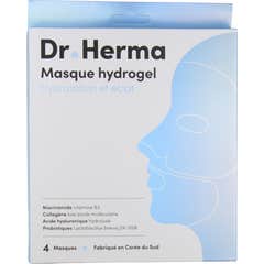 Dr Herma Máscara de Hidrogel com Colagénio 4 unid.