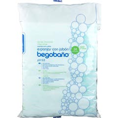 Begobaño esponja com sabão descartável 24uds