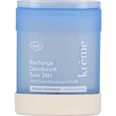 Krème Care Desodorante 24h Stick Peles Sensíveis Recarga 50 g