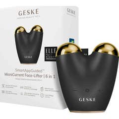 Geske SmartAppGuided MicroCurrent Face-Lifter 6 In 1 Black Gold 1 Unidade