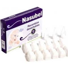 Nasubel ™ Aspirador Nasal de Peças de Reposição 12 Unidades