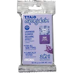 Esponjabón Éponge Sabão 2 em 1 Lavanda Relaxante 120g