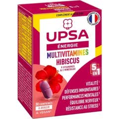 Upsa Multivitaminas Hibisco 5 em 1 30comp Upsa Multivitaminas Hibisco 5 em 1 30comp