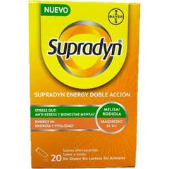 Supradyn Energy Doble Accion 20 Sobres Efervescentes