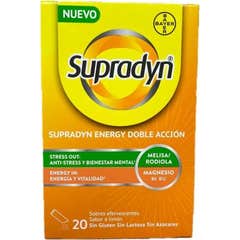 Supradyn Energy Doble Accion 20 Sobres Efervescentes