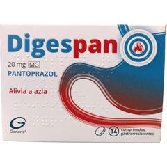 Generis Digespan Pantoprazol 20mg 14comp