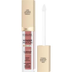 Eveline Cosmetics Wonder Match Creamy Batom Líquido 09A Milky Nude 6.8 ml
