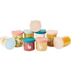 Babymoov Isy Bowls Glass Babybols 6x250ml + 3x120ml