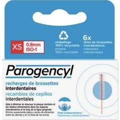 Parogencyl Cepillo Interdental Recambio Talla XS 6uds