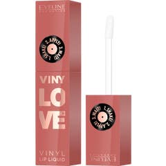 Eveline Cosmetics VinyLove Vinyl Brilho Labial Líquido 04 Peachy 4 ml
