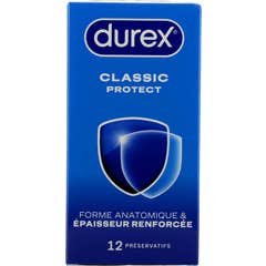 Durex Classic Protect Preservativos 12 Unidades