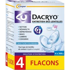 Dacryo Lens Care 4X360ml