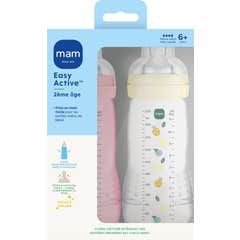 MAM Biberão Easy Active Berry Pearl 2x330 ml
