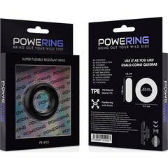 Powering Anillo Pene 48cm Pr05 Nego 1ud