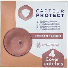 Capteur Protect Patch Freestyle Libre 3 Carne 4 Unidades