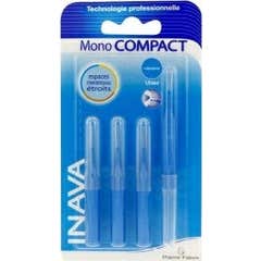 InavaMono Compact Blue Compact Escova Interdental Compact Blue Espaços Estreitos 1.9mm