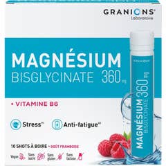 Granions Magnésio Bisglicinato 360mg 10x25 ml