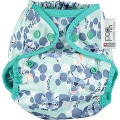 Close Cobertor Fralda Pop in Snow Leopard 1 Unidade