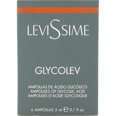 Levissime Glycolev Ampollas de Ácido Glicólico 6x3ml